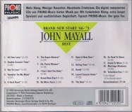 Mayall, John Zounds CD