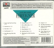 Foreigner Zounds CD