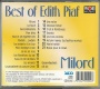 Piaf, Edith 24 Karat Zounds Gold CD